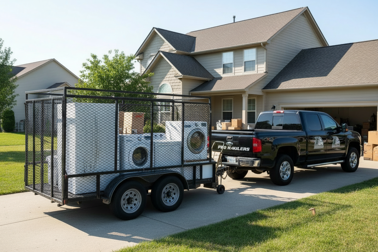 change the netting on the trailer to black mesh metal